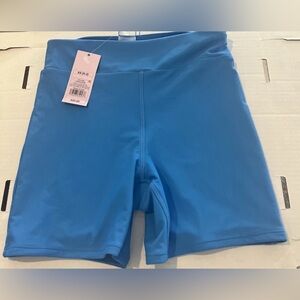 Women's Size XS Bike Shorts Bottom Blue Silky Sz 0-2 WILD FABLE